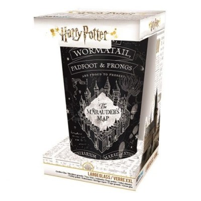 Чаша за вода ABYstyle Harry Potter - "Marauder's Map" 400ml Large Glass